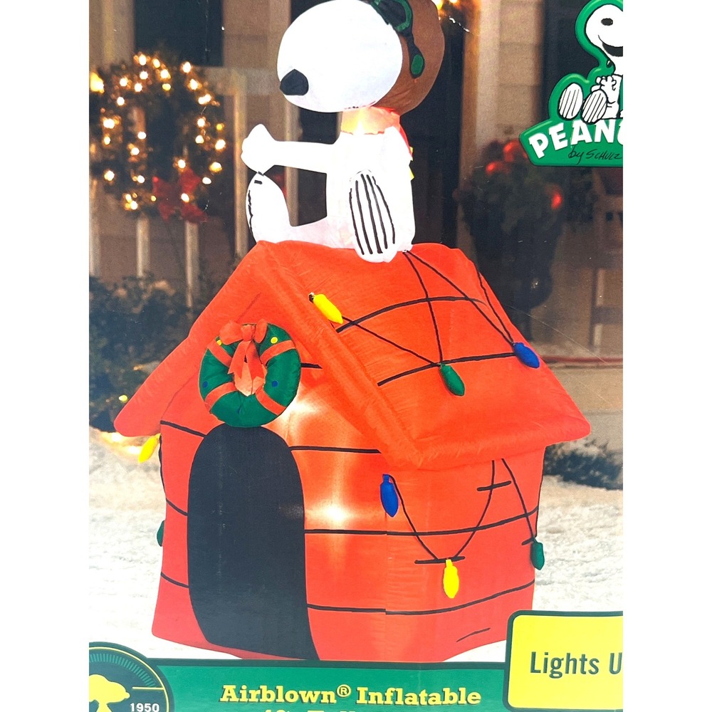 Gemmy 4ft Peanuts Airblown Inflatable